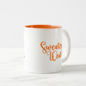 セーターウェザー秋 ツートーンマグカップ (正面右)