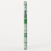 セーターグリーンホワイトクリスマスツリーパーソナライズされた Case-Mate iPhoneケース (裏面/右)