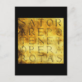 セーターロタス古代秘密の魔法のシンボル ポストカード (正面)