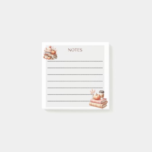 セーター天気予報スクライブ – 秋 ポストイット (正面)