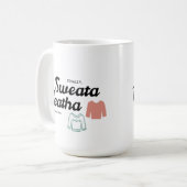 セーター天気予報マグ コーヒーマグカップ (正面左)