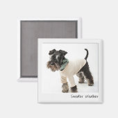 セーター天気即発カメラカスタムマグネット マグネット (正面/裏面)