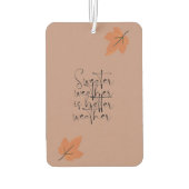 セーター天気 カーエアーフレッシュナー (裏面)