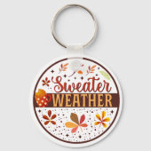 セーター天気 キーホルダー (正面)