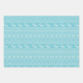 セーター模様 ラッピングペーパーシート (正面3)