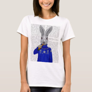 セーター2のウサギ Tシャツ