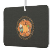 セーター・カボチャ カーエアーフレッシュナー (左)