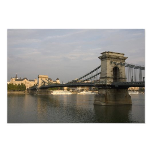 セーチェーニ鎖橋 (Szechenyi Chain Bridge), 2 フォトプリント (正面)