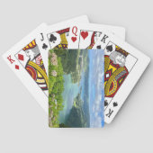 セーテシダデス・カルデラの美しい景色，アゾレス トランプ (裏面)