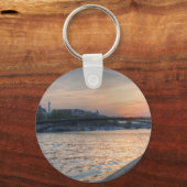 セーヌの夕日 キーホルダー (正面)