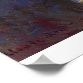 セーヌインインモーニングバイクロード・モネ ポスター (角)