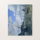 セーヌエスタリアアットオンフルールモネファインアート ジグソーパズル (縦)