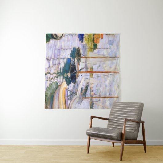 セーヌオンザセーヌアットプチクロードモネ タペストリー (インサイチュ(横))