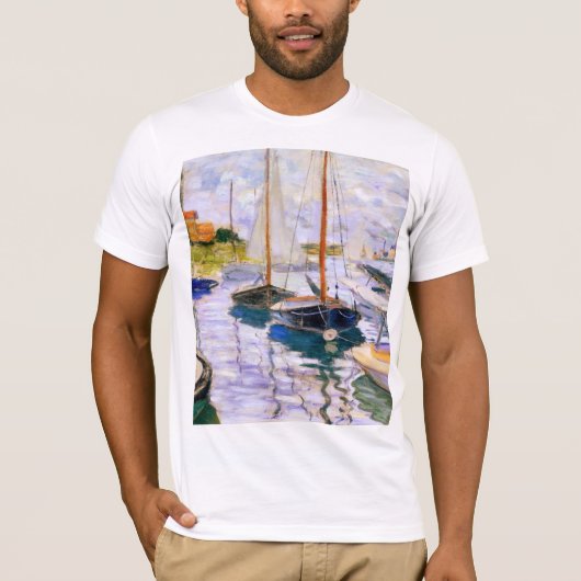 セーヌオンザセーヌアットプチクロードモネ Tシャツ (正面)
