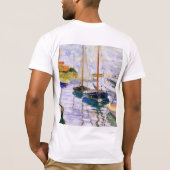 セーヌオンザセーヌアットプチクロードモネ Tシャツ (裏面)