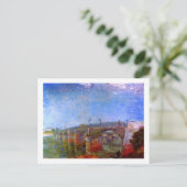 セーヌブリッジアットアジュニエール(F240)ヴァンゴッホファインアート ポストカード (スタンド正面)