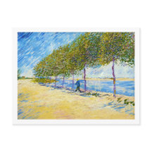 セーヌ川に沿ってビンセント・ヴァン・ゴッホ