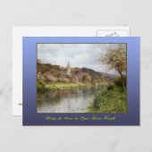 セーヌ川に沿ってルイ・アストンナイト ポストカード (正面/裏面)