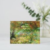 セーヌ川のほとり、クリシー橋、春、フィンセント・ファン・ゴッホ、美術 ポストカード (スタンド正面)