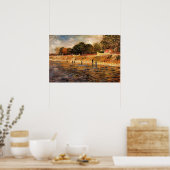 セーヌ川のほとり ヴィンセント・ヴァン・ゴッホ ポスター (キッチン)