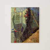 セーヌ川のアルスニエールでの水浴場 by ヴィンセント・ヴァン・ゴッホ ジグソーパズル (縦)