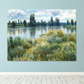 セーヌ川のバンクス キャンバスプリント (インサイチュ (ウッドフロア))