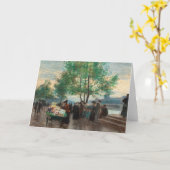 セーヌ川の商人 | ビクトル・ガブリエル・ギルバート カード (黄色い花)