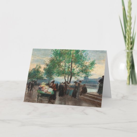 セーヌ川の商人 | ビクトル・ガブリエル・ギルバート カード (正面)