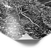 セーヌ川の土手からのルーヴル美術館の眺め フォトプリント (角)