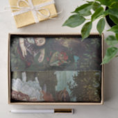 セーヌ川の土手に住む若い女性たち（夏） 薄葉紙 (ギフト)