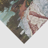 セーヌ川の土手に住む若い女性たち（夏） 薄葉紙 (詳細)