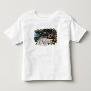 セーヌ川の土手の女の子, 1856年~57年 トドラーTシャツ