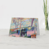 セーヌ川の土手 | Magnus Enckell カード (正面)