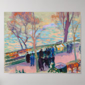 セーヌ川の土手 | Magnus Enckell ポスター (正面)