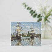 セーヌ川の旅アート上のクロード・モネ船 (スタンド正面)