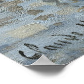 セーヌ川の旅アート上のクロード・モネ船 ポスター (角)