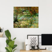 セーヌ川の春の銀行 – van ゴッホ ポスター (ホームオフィス)