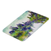 セーヌ川の朝、ヴェテウイル・クロード・モネの近く マグネット (左側)