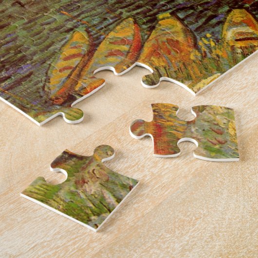 セーヌ川の橋、アニエール(Vincent van Gogh) ジグソーパズル (側面)