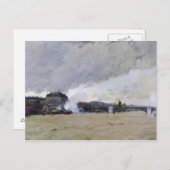 セーヌ川の洪水, c.1903 ポストカード (正面/裏面)