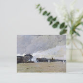 セーヌ川の洪水, c.1903 ポストカード (スタンド正面)