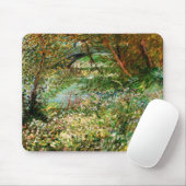 セーヌ川岸、クリシー橋 by ヴィンセント・ヴァン・ゴッホ マウスパッド (マウス)