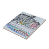 セーヌ川|イルサンルイ(パリ) タイル (側面)