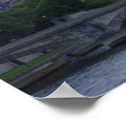 セーヌ川 ポスター (角)