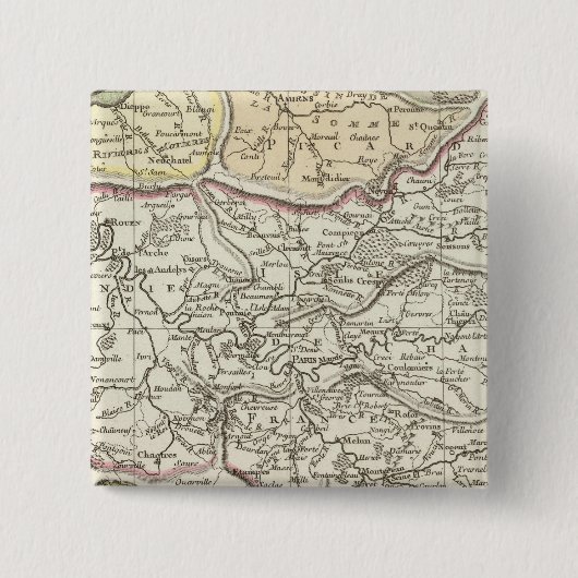 セーヌ川 缶バッジ (正面)