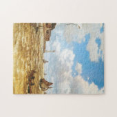 セーヌ河のクロード・モネの口 ジグソーパズル (横)