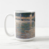セーヌ河のゲオルゲスピエールSeurat |の眺め コーヒーマグカップ (左)