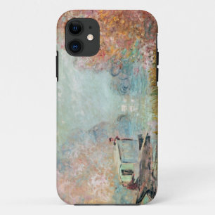 セーヌ河1875年のボートのスタジオ iPhone 11 ケース