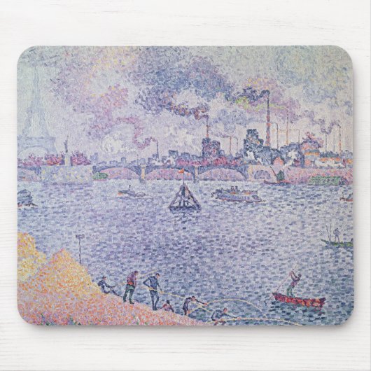 セーヌ河、Grenelle 1899年 マウスパッド (正面)