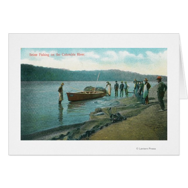 セーヌ魚釣りオンザリバーコロンビア川OR (正面横)